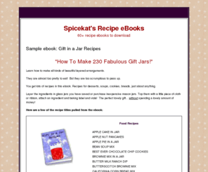 spicekat.com: gift in a jar recipes
250 gift in a jar recipes