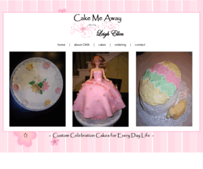cakemeaway.com: Cake Me Away - Athens, GA - Custom Cakes
Cake Me Away - Custom Cakes by Leigh Ellen.  Serving the Northeast Georgia Area