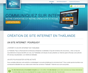 n2clic.biz: Créer un site internet efficace en Thaïlande
Pour créer un site internet professionnel en Thaïlande, choisissez une agence à la hauteur de votre entreprise