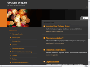 umzugsshop.com: umzugs-shop.de
umzugs-shop.de