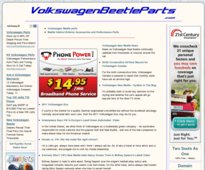 volkswagenbeetleparts.com: Volkswagen Beetle Parts
Volkswagen beetle parts and spares.