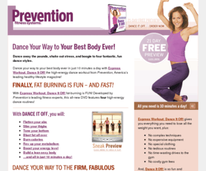 danceitoffworkout.com: Prevention Fitness Systems
