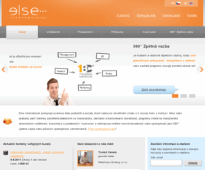 elseaz.cz: Firemní kurzy, manažerské tréninky a školení, hodnocení zaměstnanců a koučování | ELSE AZ s.r.o.
