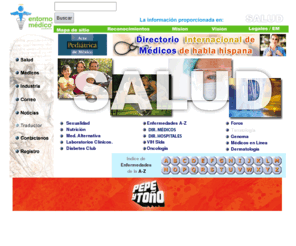 entornomedico.com: Entorno Médico - Salud
Portal de salud para medicos, pacientes e industria farmaceutica de Mexico para el Mundo.