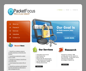 packetfocus.com: PacketFocus LLC - Social Engineering and Ethical Hacking Specialist
