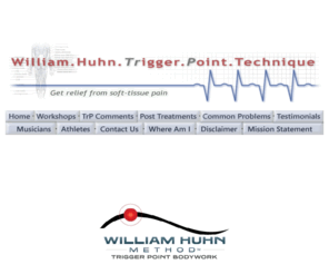 triggerpoint.ca: Trigger Point - William Huhn Method
William Huhn Trigger Point Method of Pain Relief