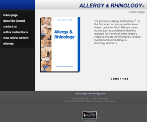 allergyandrhinology.com: Home Page
Home Page