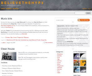 believethehyp3.com: B E L I E V E T H E H Y P 3 - Music. Art. Weddings. Parties. Anything
