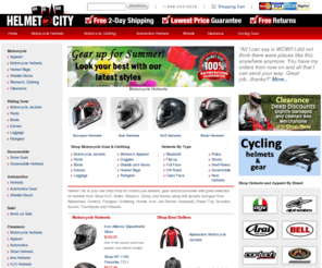 helmetcity.com: Motorcycle helmets and Motorcycle helmet - Helmet City
Motorcycle helmets and Motorcycle helmet - Welcome to a great place to buy motorcycle helmets and accessories from Shoei helmets, HJC helmets, Nolan helmets, Simpson helmets, Zamp helmets and Suomy helmets.