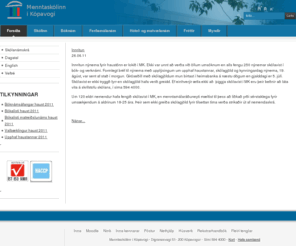 mk.is: Menntaskólinn í Kópavogi
Heimasíða Menntaskólans í Kópavogi