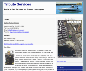 oceanashes.net: Burials at Sea | Ashes Scattering at Sea - Los Angeles | Tribute Services
Caring and memorable burial at sea funeral ceremony services and scattering of ashes for your loved one from Tribute Services