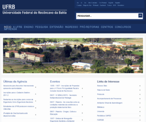 ufrb.edu.br: UFRB - Universidade Federal do Recôncavo da Bahia
UFRB