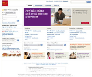 wellsfarg.net: Wells Fargo Home Page
Start here to bank and pay bills online. Wells Fargo provides personal banking, investing services, small business, and commercial banking.