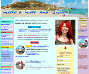loveandinsight.com: Love and Insight with Leela - Spiritual Teacher and Life Guide
Leela the healer - worldwide Healing, Love and Insight remotely or from here in Cornwall, England with Leela - Healer, Life Guide and Spiritual Teacher