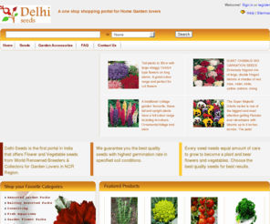 delhiseeds.net: Delhi Seeds : High Quality flower seeds from World Renowned Breeders & Collectors
Delhi Seeds: Imported Flower Seeds from World Renowned Breeders & Collectors