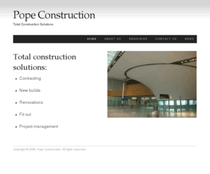pope-construction.com: Home - Pope Construction
Pope Construction - Total Construction solutions