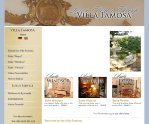 villa-famosa.com: Villa Famosa - Tenerife
Villa Famosa luxury holiday - Tenerife - Canary Islands