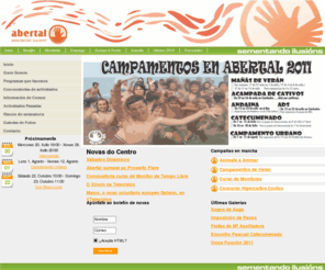 abertal.org: Centro Xuvenil Abertal - Inicio
Asociación xuvenil nacida Parroquia de María Auxiliadora de Vigo. Lugar de encontro e participación para mozos e mozas no tempo libre