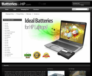 batteriesforhp.com: Batteries for HP Laptop at BatteriesforHP Online Store — Browse and Select from Wide Variety of HP Laptop Batteries
Online store of Batteries for HP Laptop - BatteriesforHP - offers the widest selection of replacement HP laptop batteries at affordable prices. Get your best deals shopping with us!