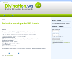 divination.ws: Home - Divination
Divination.ws