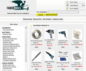 fabertools.com: Faber Tools
Featuring both power tools and hand tools, we have the tools to do any job big and small.