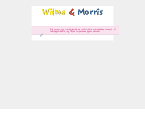 wilmamorris.no: Wilma Morris
Shop powered by PrestaShop