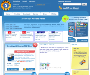 code-auction.com: ArchiCrypt Home
ArchiCrypt Verschlüsselung, Datensicherheit, Systemoptimierung, Datenrettung und Anonymität im Internet