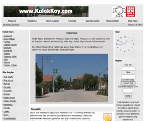 kulakkoy.com: www.kulakkoy.com---Balikesirin Manyas Ilcesi Kulak Koyu
'in Manyas İlçesi