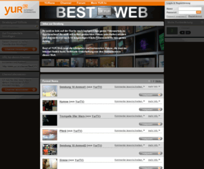 yur.tv: Channel: BestOfYURWeb
Der Internet-Fernsehkanal BestOfYURWeb