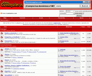foro-cualquiera.com: Foro-CualQuiera.com
Foro CualQuiera, del sitio www.cualquiera.com.ar - Fotos y Videos Friki, Juegos Online, Celulares y mucho mas!