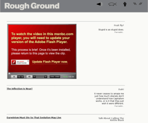 roughground.com: Rough Ground - Home
Art and Philosophy: anti-metaphysics, anti-theism, rough ground