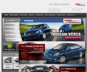 td-imports.com: Tim Dahle Nissan Murray, UT: New & Used Car Dealership, Auto Repair & Service
Nissan Dealer, Serving Murray in Utah. Auto sales, Nissan auto parts, auto service, and financing.