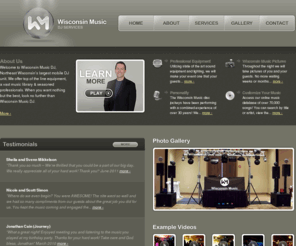 wisconsinmusicdj.com: Wisconsin Music: DJ Services
NE Wisconsin's largest mobile DJ unit.