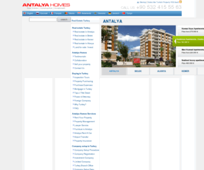 yklb.com: Antalya Homes Construction and Real Estate | Turkey Apartments
Antalya Homes Construction | Real Estate offers turkey apartments for sale. You find apartment, villa and house offers in Antalya, Alanya, Kemer, Belek. Real estate Turkey