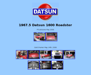 311roadsters.com: Datsun Roadster
Brad Lustig of Exit Ocean Isles Real Estate is hosting an open cruise-in at the Sonic on Longpoint Road in Mount Pleasant starting in October.  Antiques, classics and classic “relatives”, streetrods and hotrods, customs and motorcycles are all welcome.