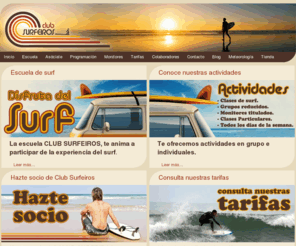clubsurfeiros.com: Bienvenidos a la portada
Escuela de surf CLUBSURFEIROS VIGO