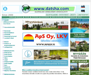 datsha.com: Datsha.com - SUOMALAIS-VENÄLÄINEN VERKKOLEHTI
Datsha.com - Matkailun ja kaupank?ynnin parhaat osoitteen Suomessa ja Ven?j?ll?!