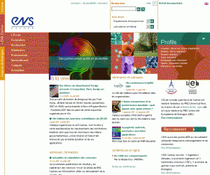 ens-cachan.fr: ENS Cachan - École normale supérieure de Cachan - Accueil
Une Grande Ecole : 17 départements d'enseignement, 14 laboratoires, 2 instituts de recherche, 1 école doctorale. Des enseignements de qualité, une offre de formation diversifiée, un centre de recherche de réputation internationale.