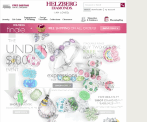 helzberg.com: Diamond Jeweler - Diamond Engagement Rings & More from Helzberg Diamonds - Trusted for Buying Diamonds and Jewelry
Shop our large selection of fine diamond jewelry, diamond engagement rings, wedding rings, three-stone jewelry, diamonds, colored gemstones and exclusive Helzberg Diamonds' designed jewelry. Learn about buying diamonds, ring selection, gemstone jewelry and more using our online learning guide.