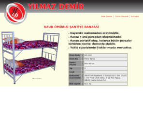 metalranza.com: METAL RANZA, YILMAZ DEMIR ANTALYA
kolayca sökülüp takılabilen metal ranza, santiye ranzasi, okul, kres ranzasi yilmaz demir antalya