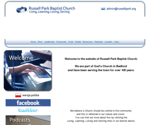 russellpark.org: Russell Park Baptist Church, Bedford
