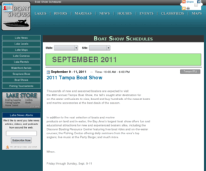boatshowschedules.com: Boat Show Schedules
Boat Show Schedules
