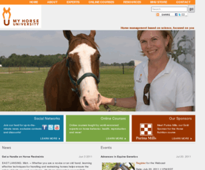 myhorseuniversity.com: My Horse University | Horse management based on science, focused on you
