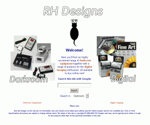 rhdesigns.co.uk: 
			RH Designs Darkroom and Digital Imaging Products
		
