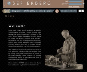 josefekberg.com: Josef Ekberg :: 1877-1945
Josef Ekberg, 1877-1945