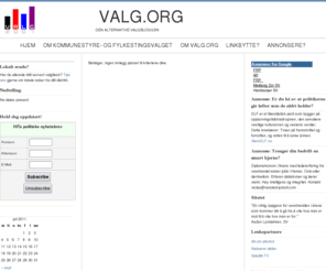 valg.org: Valg.org
Den alternative valgbloggen