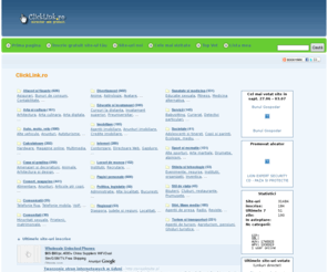 clicklink.ro: ClickLink - Cel mai bun director web gratuit din Romania
Cele mai bune informatii despre  . Aici gasesti totul despre   -    - ClickLink.ro lucreaza pentru site-ul tau! Te ajuta sa iti imbunatatesti pozitia pe Google si sa iti maresti traficul pe site!