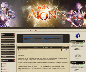 sun-aion.com: Free Aion server
Sun-Aion free aion server