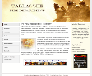 tallasseefd.org: Tallassee Fire Department
Tallassee Fire Department