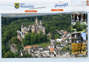 braunfels.com: Stadt Braunfels
Hallo und herzlich willkommen auf den Internetseiten der Stadt Braunfels, dem staatlich anerkannten Luftkurort, gelegen im landschaftlich reizvollen Lahntal.